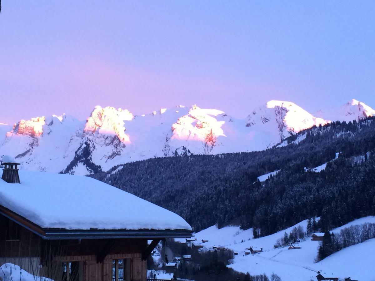 Residence Le Faber Le Grand-Bornand Bagian luar foto
